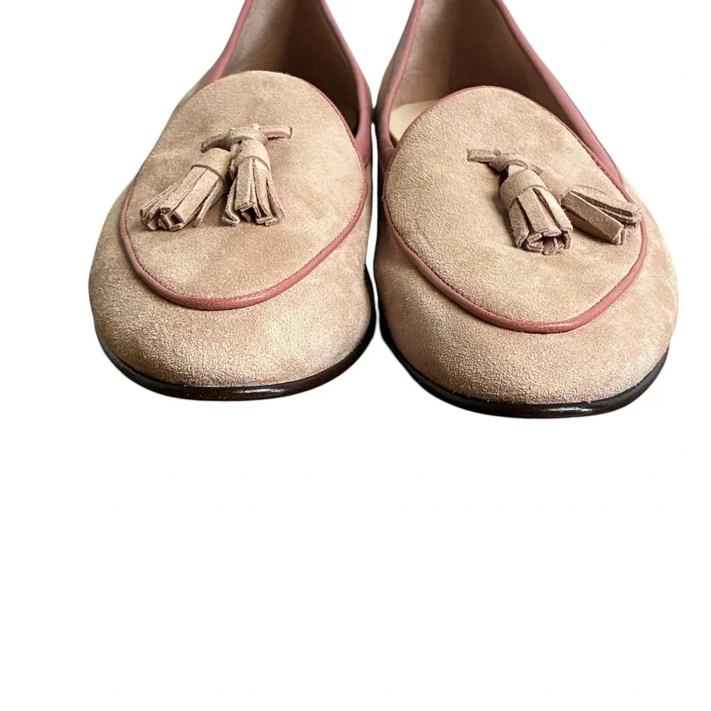 Baudoin & Lange Sagan Classic Tassel Loafers Size US 6.5 EU 37 Designer Luxury
